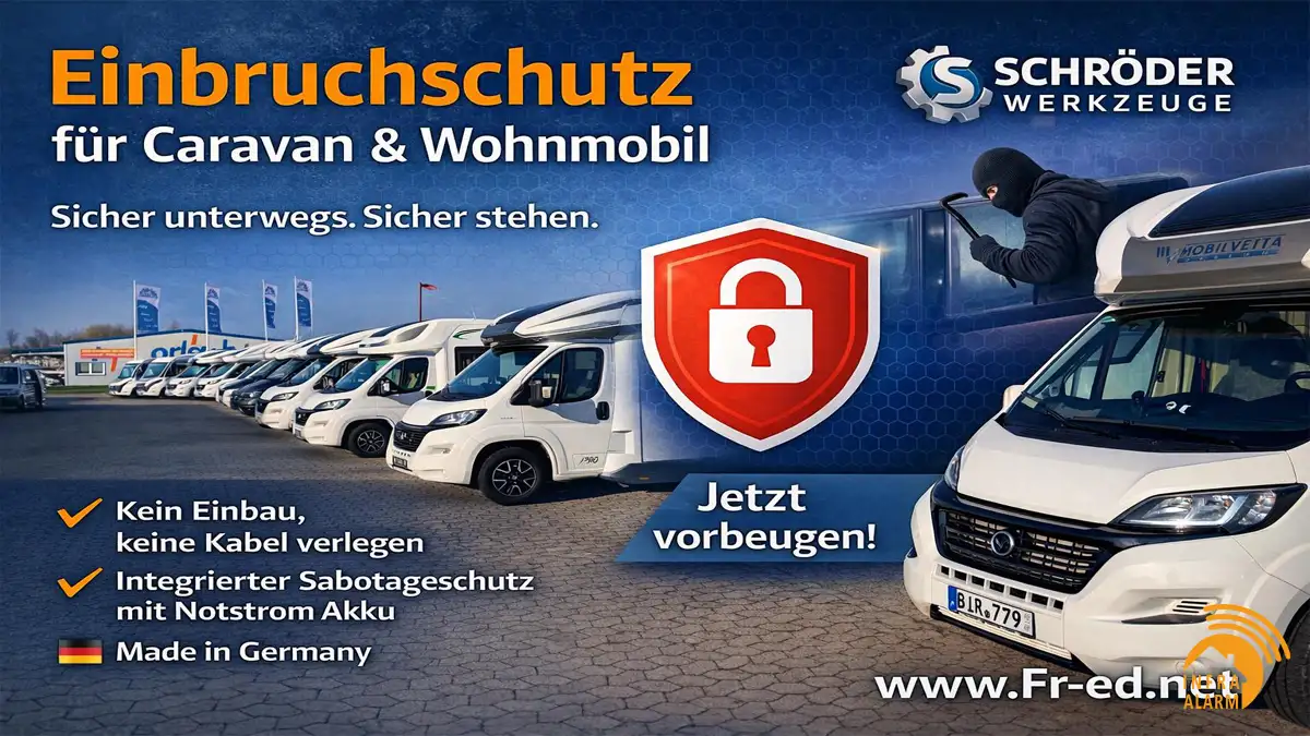 Caravan Messe AMB Reisemobile in Kirchberg (Hunsrück) – Alarmanlagen, Einbruchschutz & Frühwarnsysteme