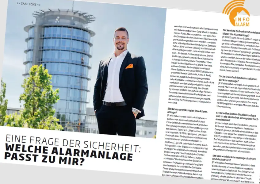 Info-Alarm - Welche Alarmanlage bietet den besten Einbruchschutz - Safe Home Bericht