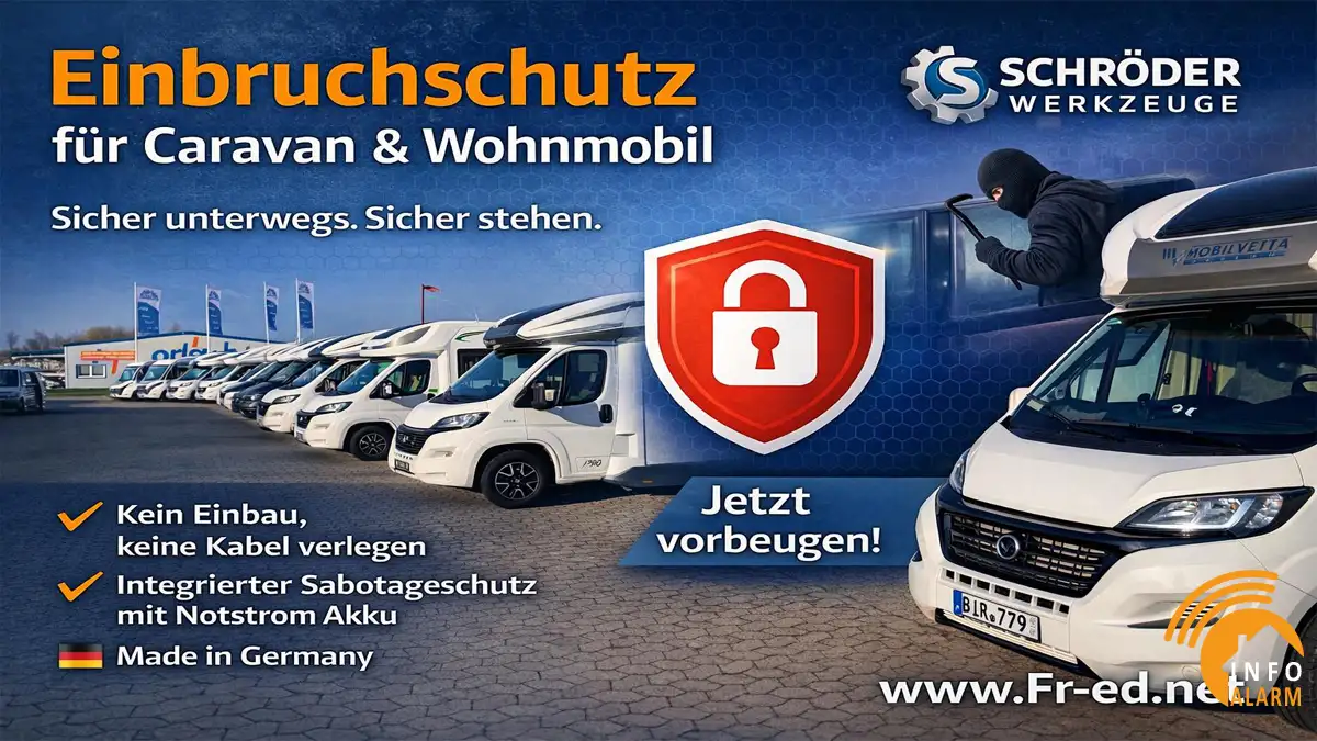 Suritec Alarmanlage auf der Caravan Messe in Kirchberg (Hunsrück)