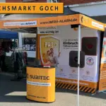 Info Alarm Suritec Partner - Alarmanlagen in Goch – Einbruchschutz auf dem Flachsmarkt in Goch