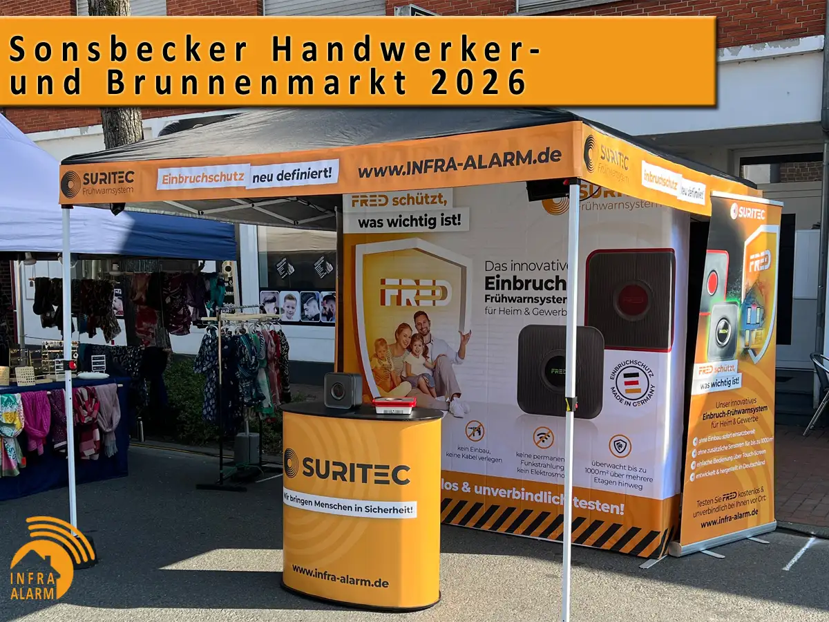 Einbruchschutz & Alarmanlagen auf dem Sonsbecker Handwerkermarkt 2026