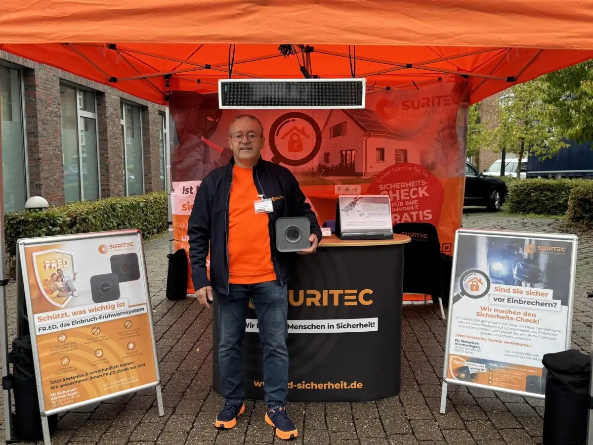 Messe Vest Bau & Energietage 2026 - Alarmanlagen für Recklinghausen
